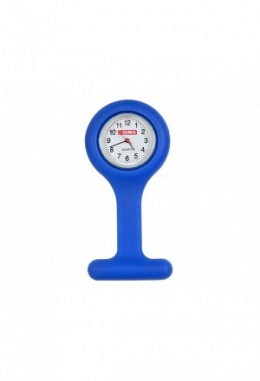 Orologio per infermieri - rotondo - blu