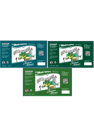 Pack de 6 bières - La Dragonne 