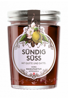 Konfitüre Extra Sündig Süss - Goba Manufaktur