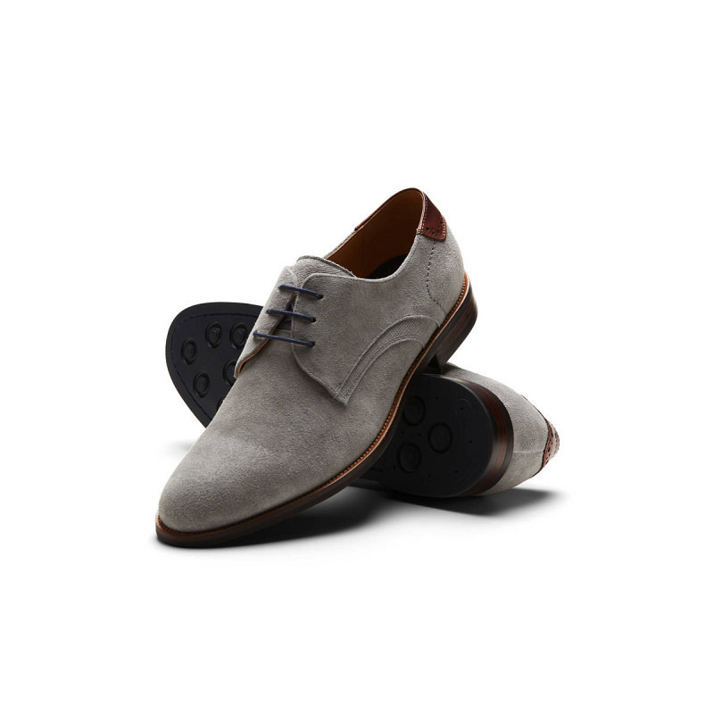 768er grau Nubuk Leder