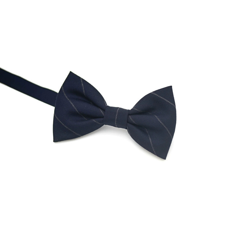 Fliege dunkelblau gestreift 1555545