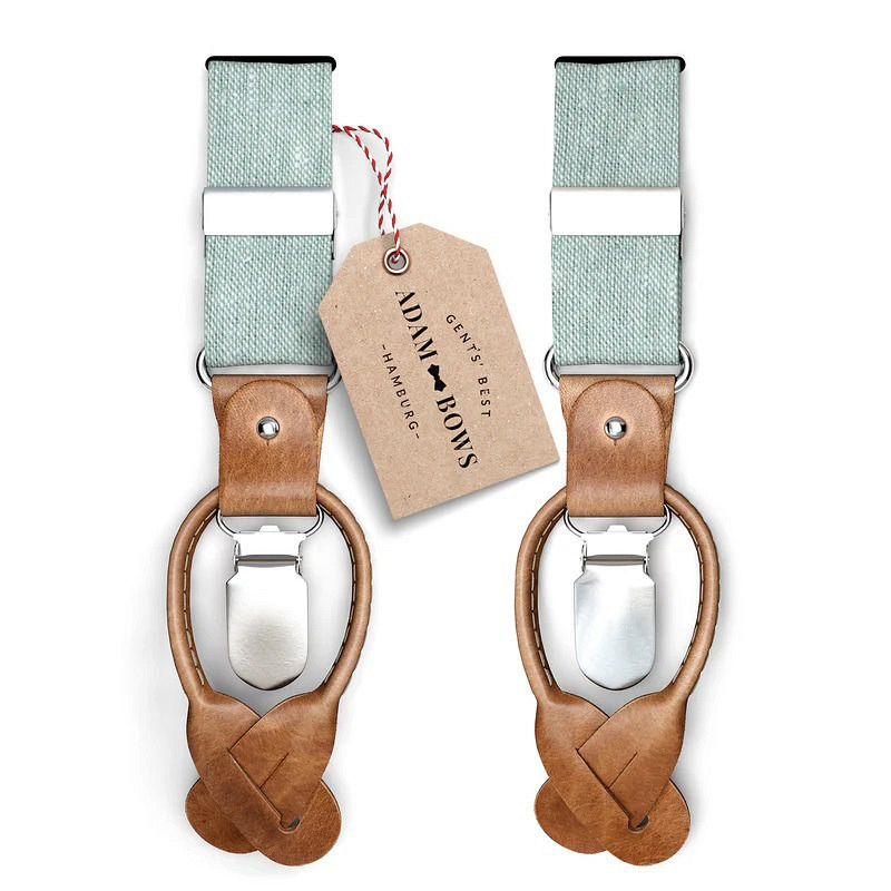 Hosenträger Lasse salbei (inkl. Knöpfe..