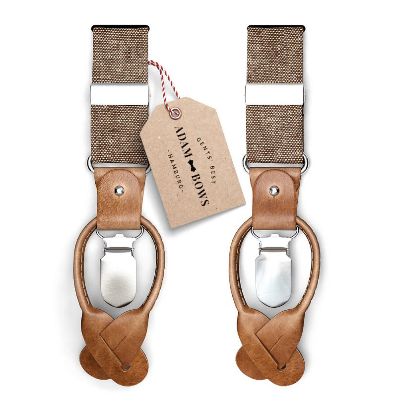 Hosenträger Bosse dunkelbraun (inkl. K..