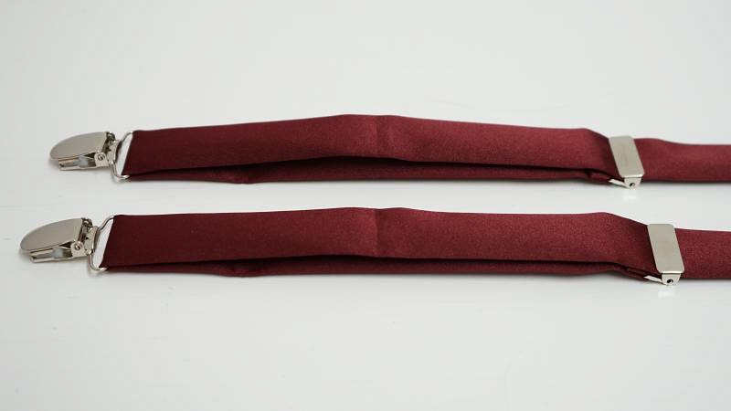 Hosenträger no 47 bordeaux