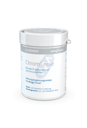 Chrom III 0,05mg,120 Tbl. gebunden in Spirulina