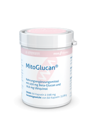 MitoGlucan® mse und Ubiquinol 60 Kapseln