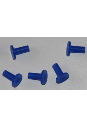 Silikonapplikatoren für alle Laserneedle Anbieter, blau, pro Stück