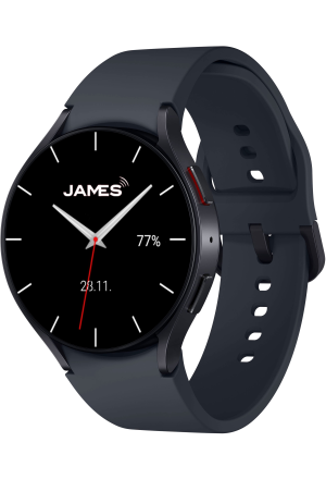 Notrufuhr Galaxy G6 schwarz (gross 44mm)