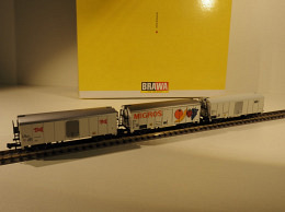 Brawa 67100 Kühlwagen Set  "BELL MIGRO..