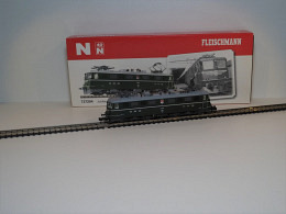 Fleischmann 737204 SBB Ae 6/6 grün mit..