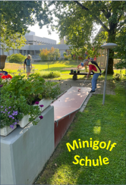 Minigolf Schule