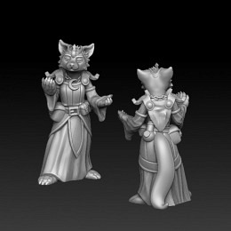 Fuchsmenschen Modelle Figuren für Tabl..