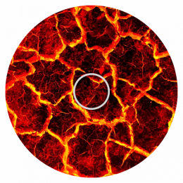 Warhammer 40k Lava - Zielmarker / Zonen