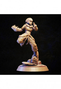 Kriergermönche Modell Figuren für Tabl..