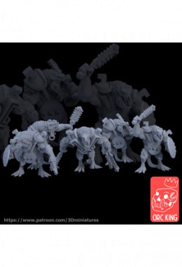 Echsenmenschen für Tabletop, DnD und W..