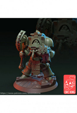 Plague Exterminators with Axt 3D Model..