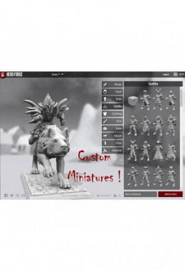 DnD HeroForge Druckservice Schweiz