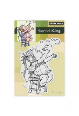 Mädchen mit Seifenblasen