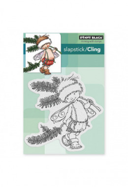 Elf mit Tannenzweigen