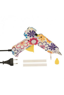 Leimpistole farbig gross