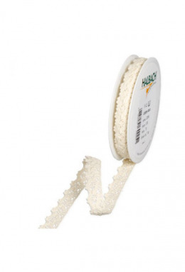 Band Häkelspitze cream 13mm