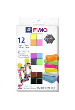 Fimo Set  neon