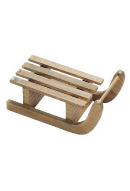 Holzschlitten 7 cm