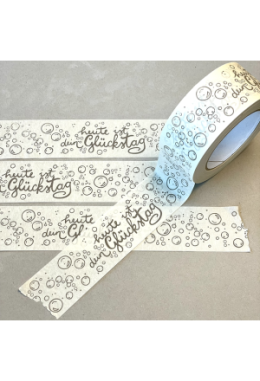 Klebeband "heute ist dein Glückstag"