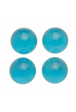 Deko Glaskugeln blau