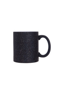 Farbwechseltasse mit Glitzer