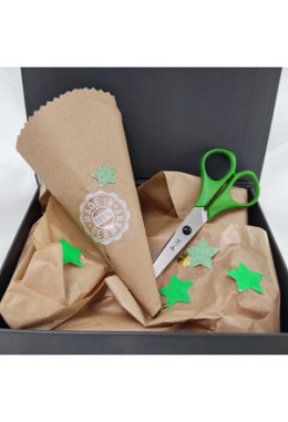 Bastelschere Komfort spitz in Geschenk..