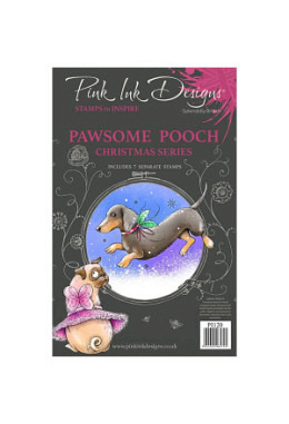 Silikonstempel Set Weihnachtshunde