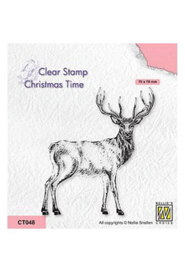 Silikonstempel "Hirsch"