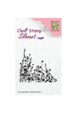 Silikonstempel Frühlingsblumen