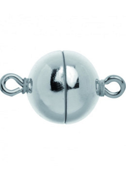 Magnetverschluss Muggel silber 10mm
