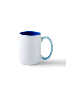 Keramiktasse 15oz - dunkelblau