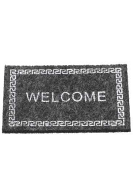 Fussmatte dunkelgrau meliert 