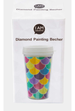 Diamond Painting BecherGraphik