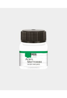Acryl  Mattfarbe weiss 20ml