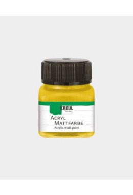 Acryl Mattfarbe Gold 20ml