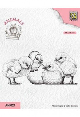 Stempel Silikon 4 Kücken