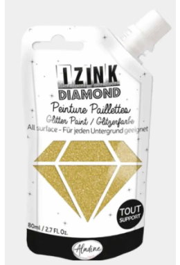 IZINK Gold Glitzerfarbe