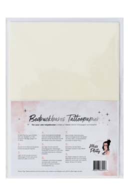 Bedruckbares Tatoopapier 