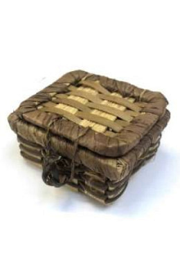 Korb mit Deckel 4x3x2cm