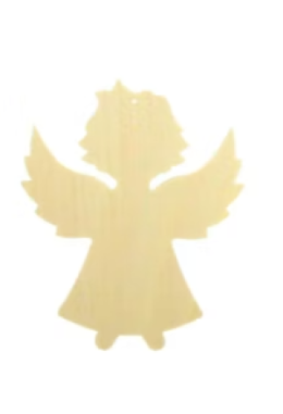 Engel aus Holz 5x4 cm