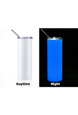 Getränkedose Glow in the Dark 600ml blau