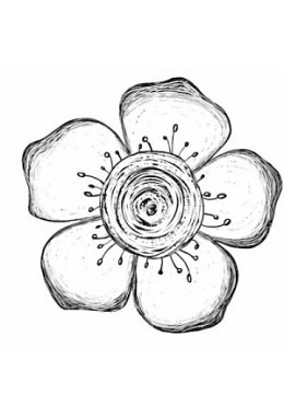 Ministempel "Kirschblüte"