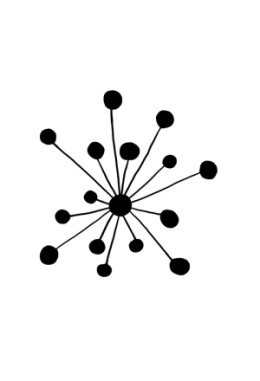 Ministempel "Schneeball"