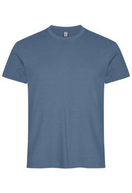Basic T-Shirt Stahlblau Gr.M