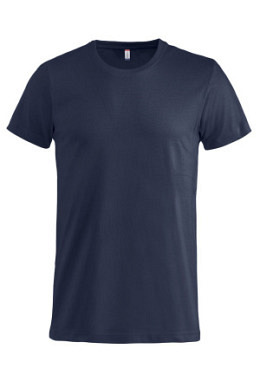 Basic T-Shirt Dunkelblau Gr.M